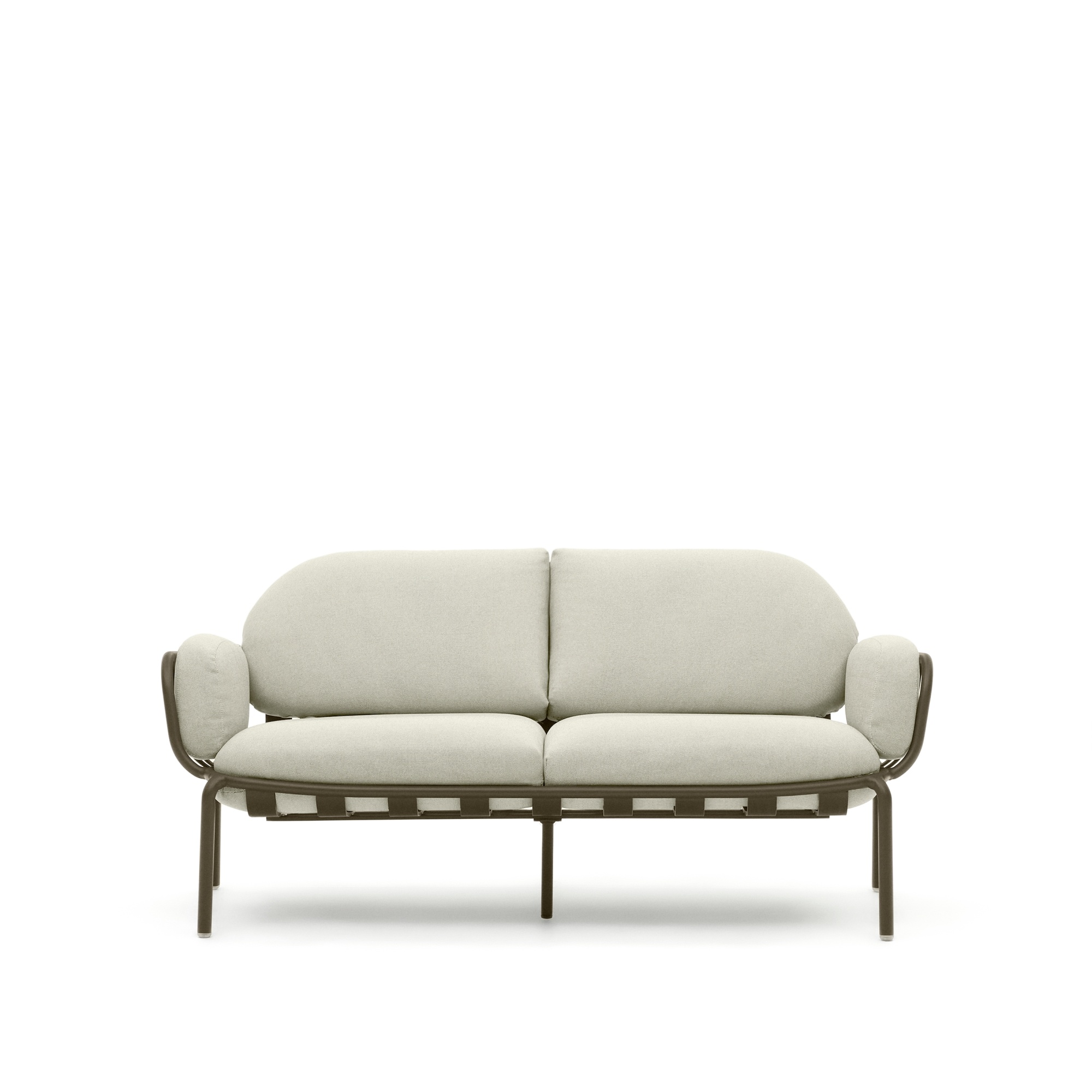 Joncols уличный алюминиевый 2-местный диван зеленого цвета 165 см La Forma (ex Julia Grup)