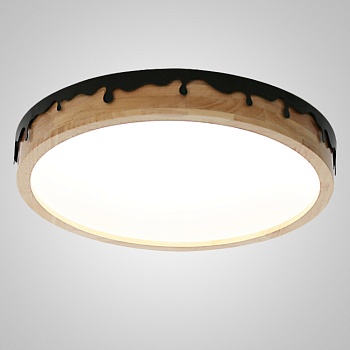 Потолочный светильник DROPLAP D62 Black by ImperiumLoft