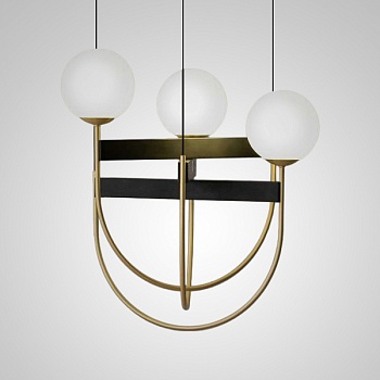 Подвесной светильник GIERTON D54 Dark brown by ImperiumLoft