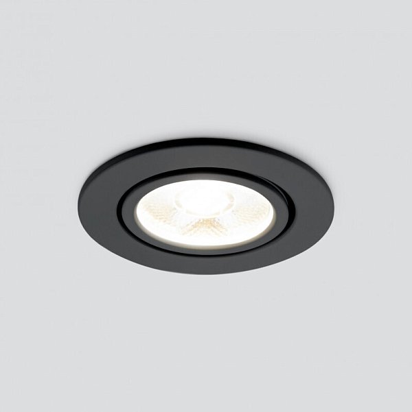 Встраиваемый светильник Elektrostandard 15272/LED 5W 4200K BK черный