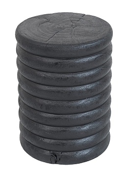 Столик акцентный из дерева суара Glasar 72317-BLAC