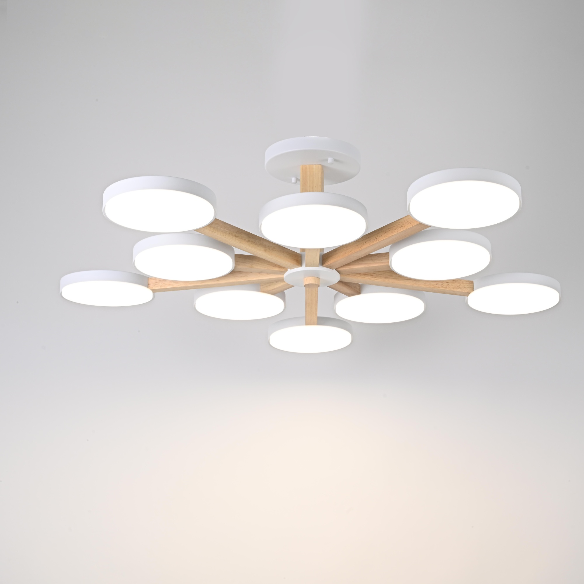 Потолочный светильник TURNA L10 White by ImperiumLoft