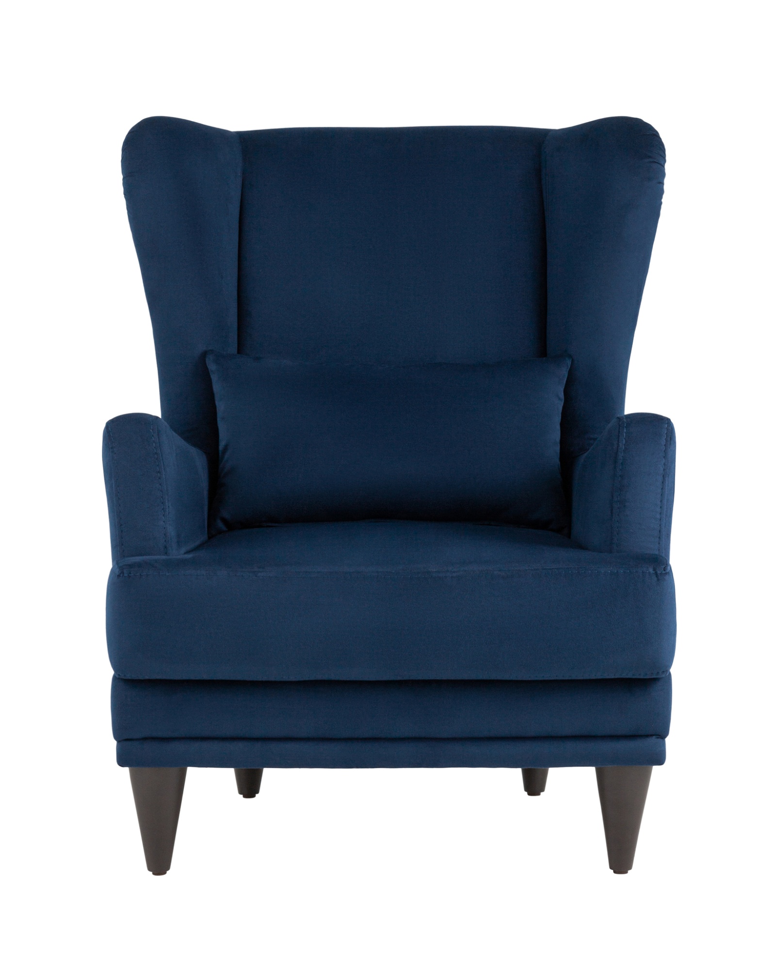 Кресло Скотт велюр тёмно-синий Stool Group