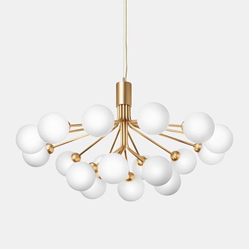 Подвесная люстра DANNA D90 Brass by ImperiumLoft