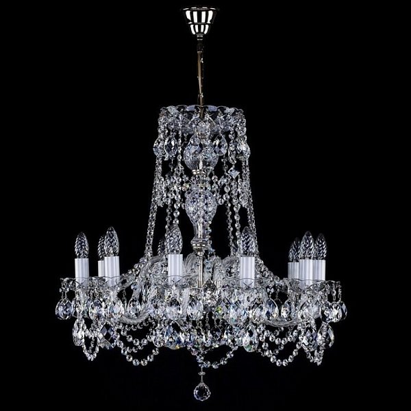 Люстра Artglass DONATELA X. NICKEL CE