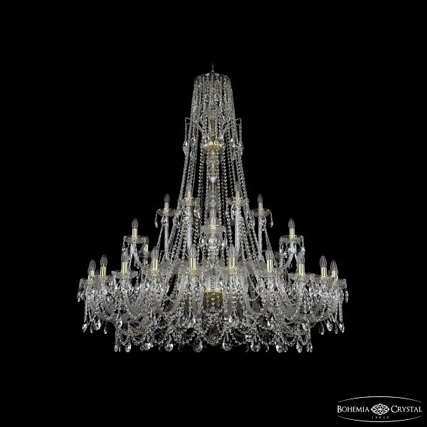 Люстра хрустальная 1411/24+6+6/530/XL-165 G