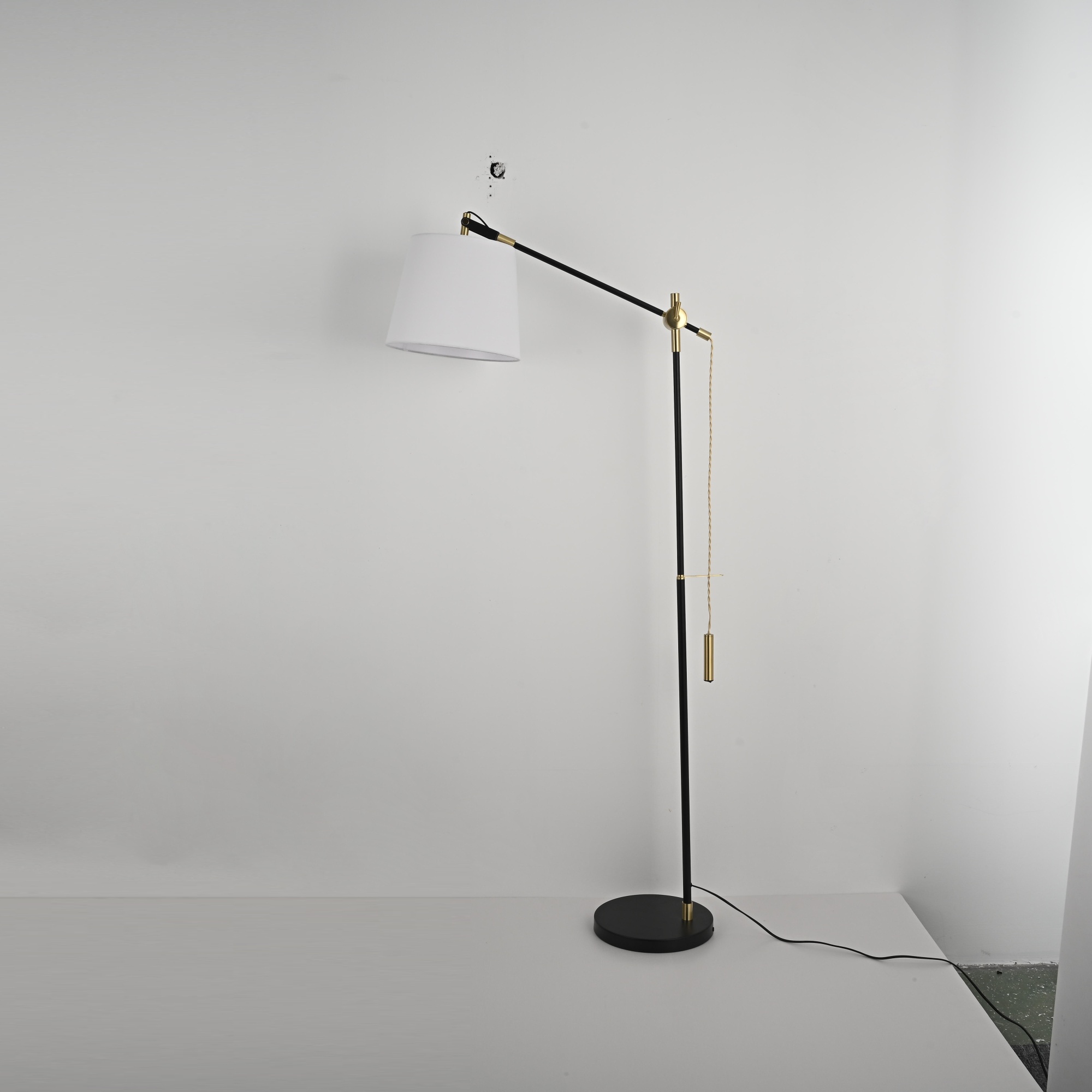 Напольный Торшер Pipe White By Imperiumloft