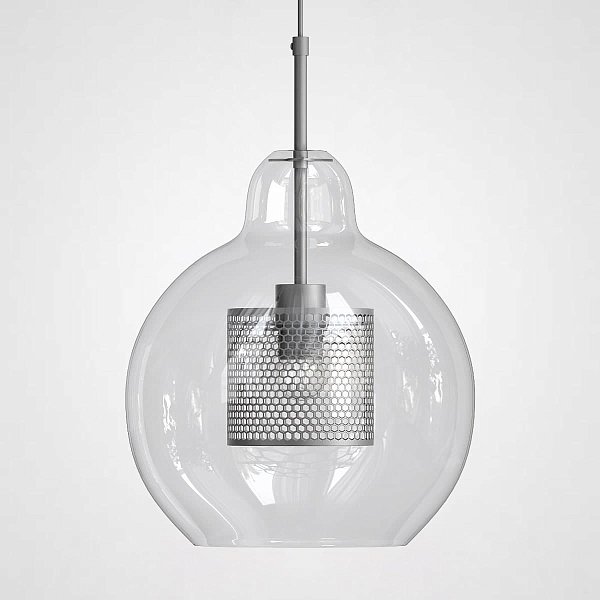 Подвесной Светильник Catch F Pear Silver D30 By Imperiumloft