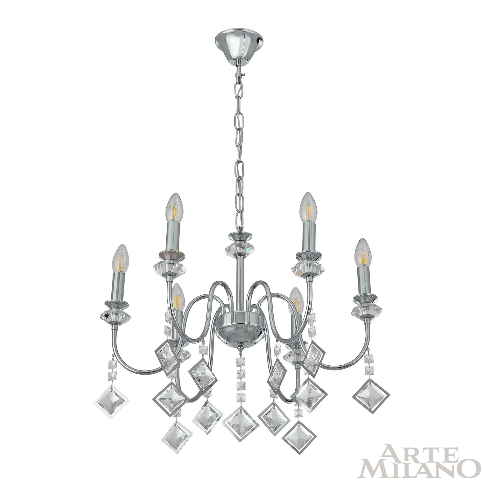 Люстра 342101/6 CR Arte Milano