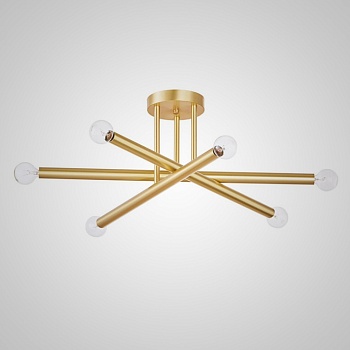 Люстра на штанге SPIKE D60 H23,5 by ImperiumLoft