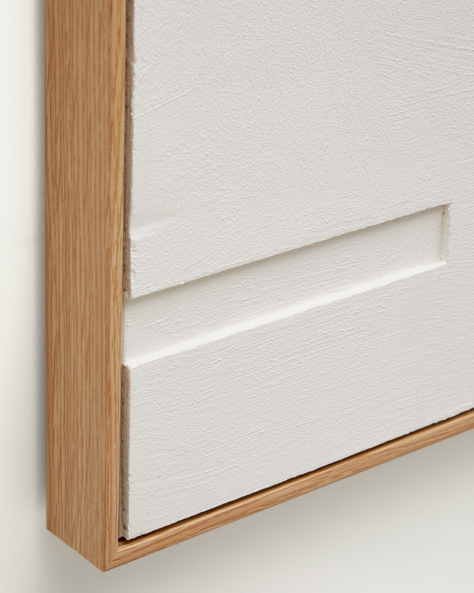 Sefri Картина с круглыми геометрическими фигурами белого цвета 60 х 90 см La Forma (ex Julia Grup)