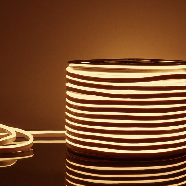 Гибкий неон Elektrostandard Гибкий неон LS001 220V 9.6W 120Led 2835 IP67 3300K