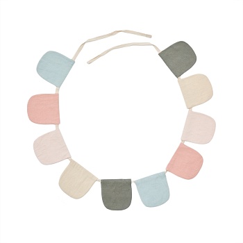 Гирлянда из 100% хлопка Betia в разноцветных пастельных тонах 250 см La Forma (ex Julia Grup)