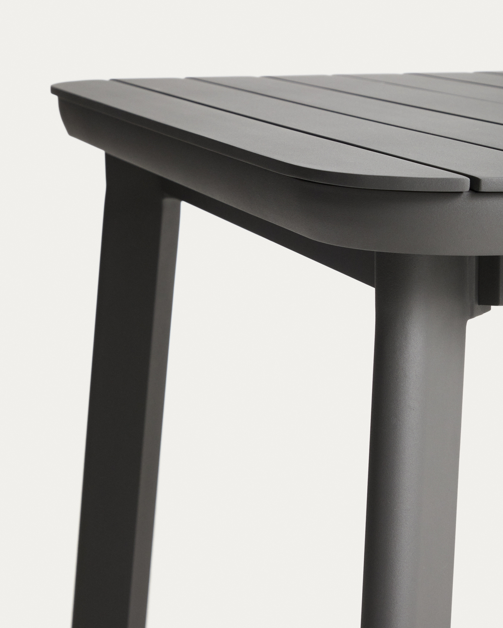 Раздвижной уличный стол Izola из алюминия с графитовой отделкой, 185 (235) x 100 см La Forma 482259