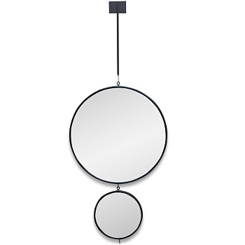 Tandem L Black Зеркала на подвесе 30см Art-Zerkalo SM182BL