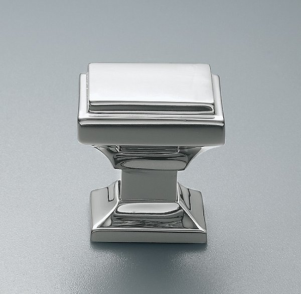 Ручка-кнопка Restoration Hardware Dillon L.3.2 Polished Chrome