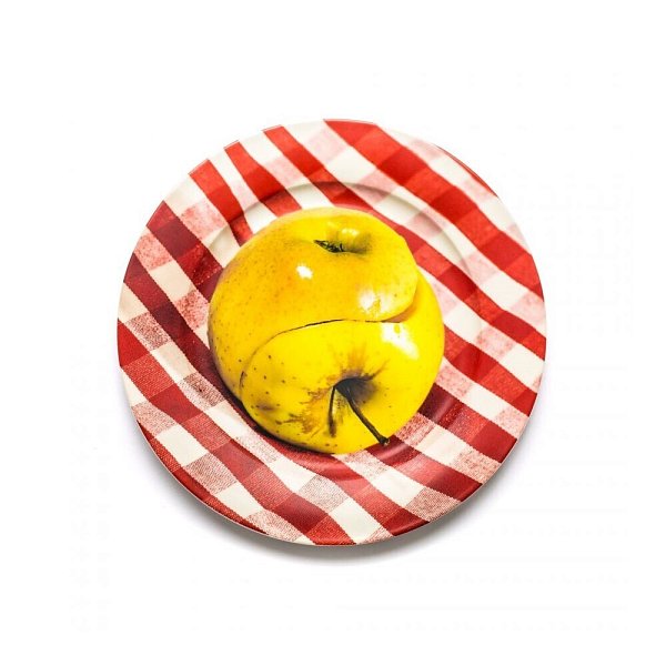 Тарелка Seletti Apple 16926