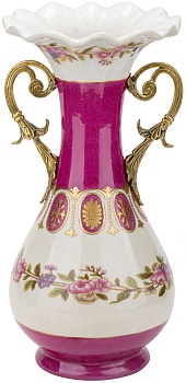 Ваза с ручками Glasar A1151HC/DP3002