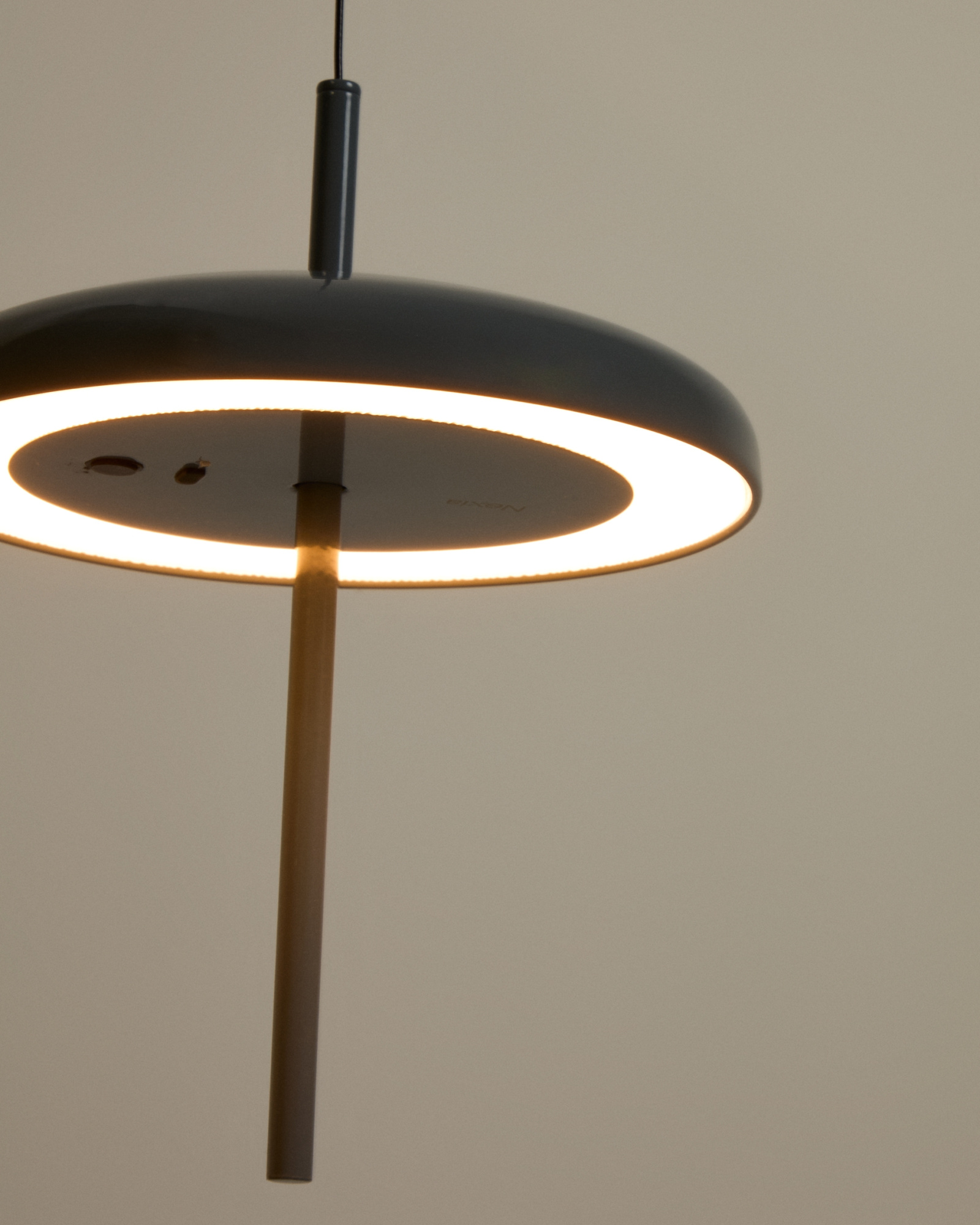 Портативный потолочный светильник Porte из синего алюминия Ø 16 см La Forma (ex Julia Grup)