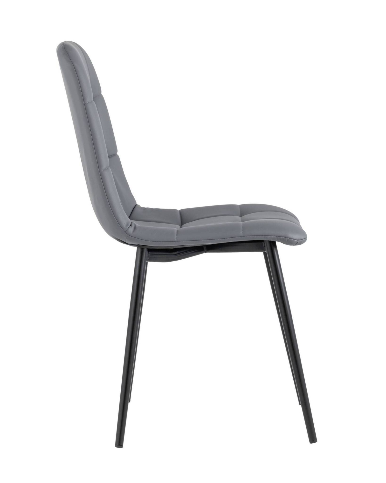 Стул Oliver экокожа серый Stool Group