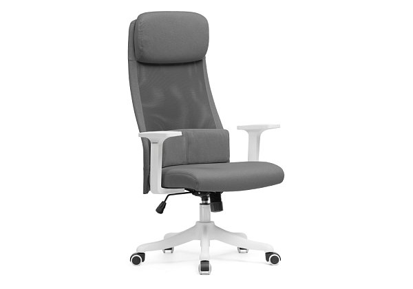 Компьютерное кресло Woodville Salta gray / white 15397