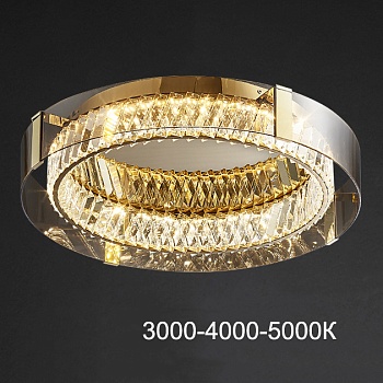 Потолочная люстра PERSEY D80 Amber Трехцветный свет by ImperiumLoft