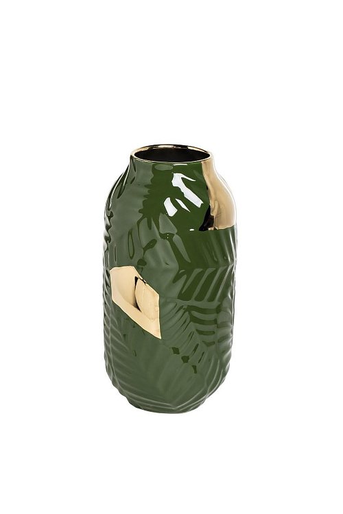Ваза керамическая зеленая Garda Decor 55RV3749S