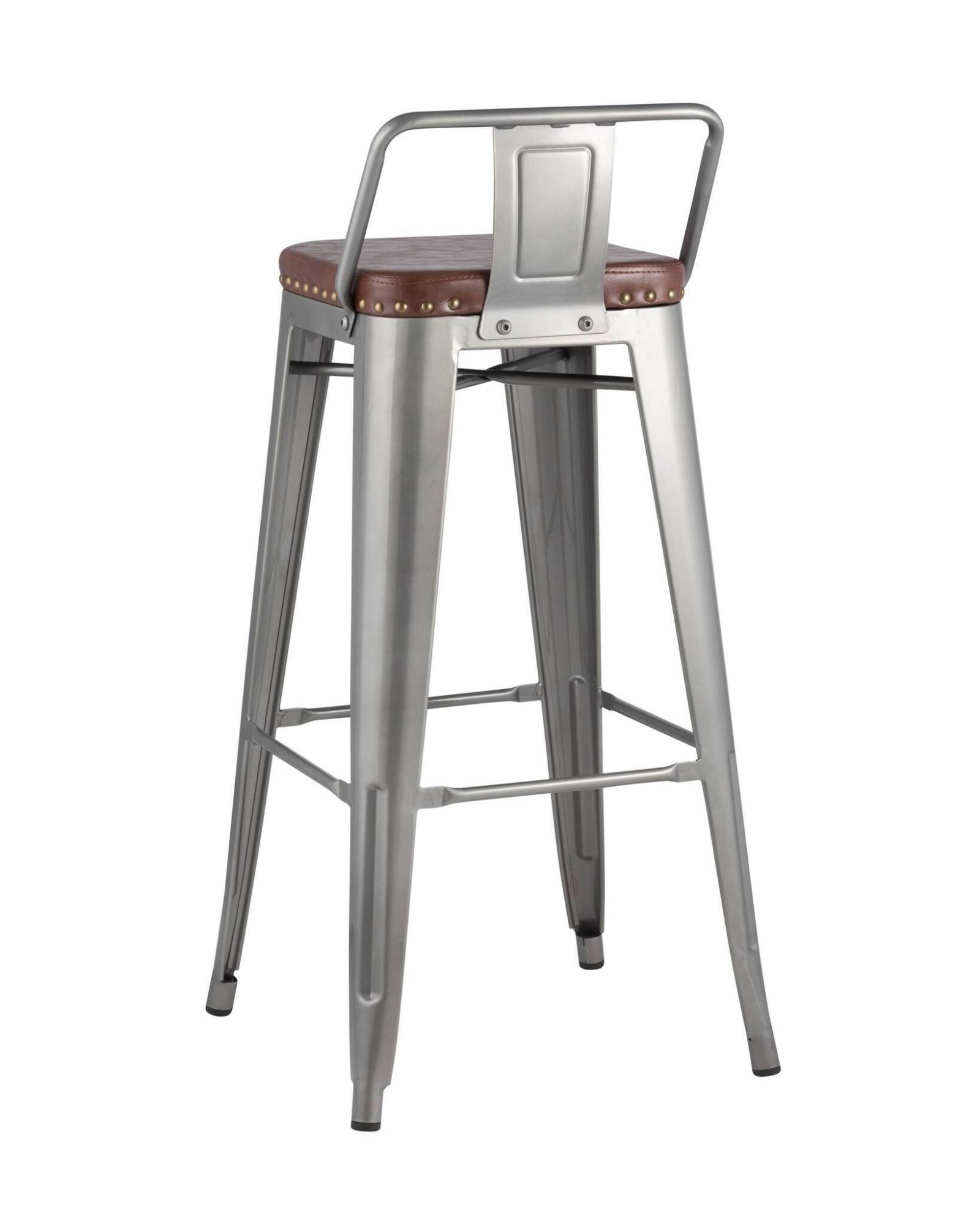 Стул барный TOLIX SOFT серебристый Stool Group