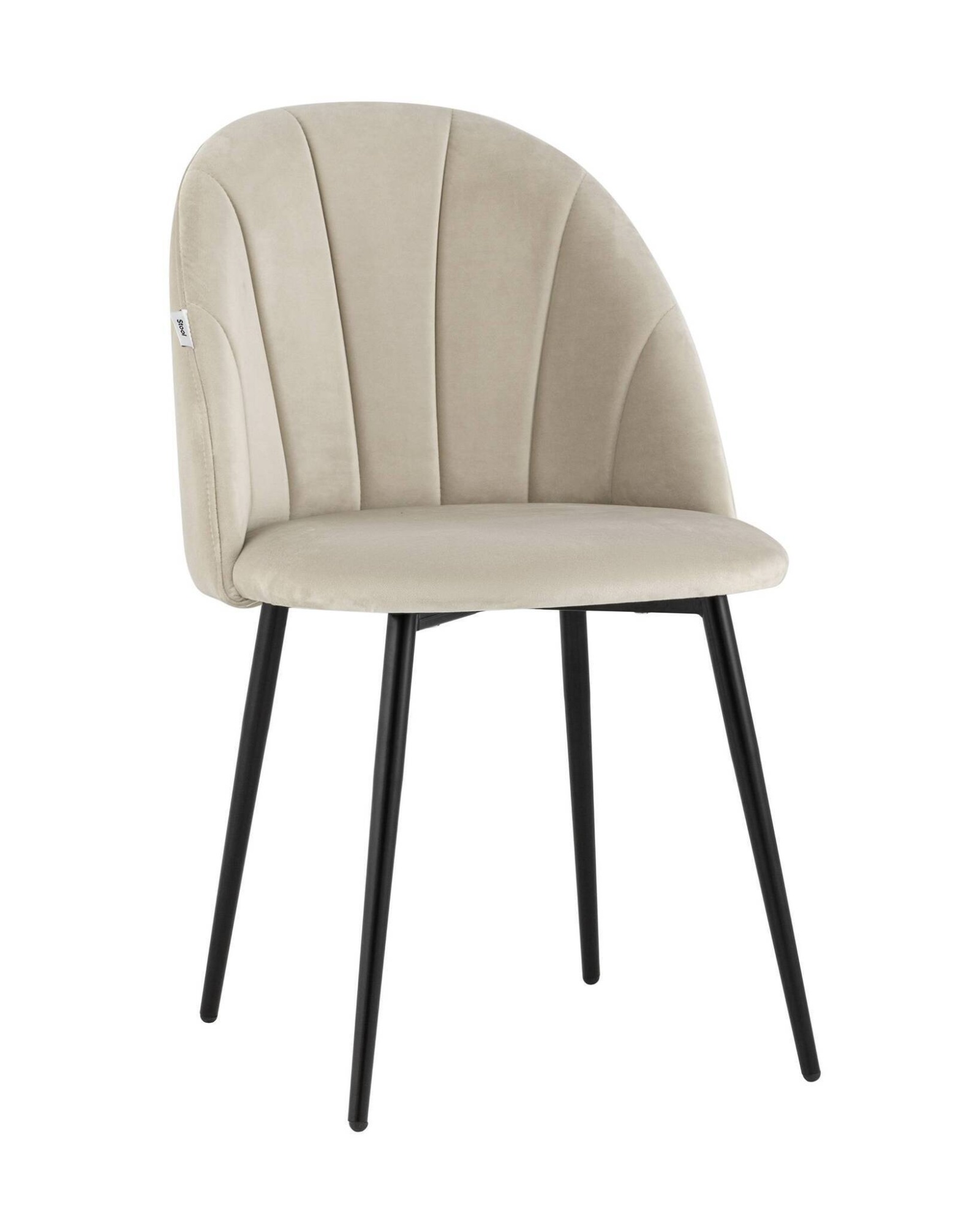 Стул Логан велюр бежевый Stool Group