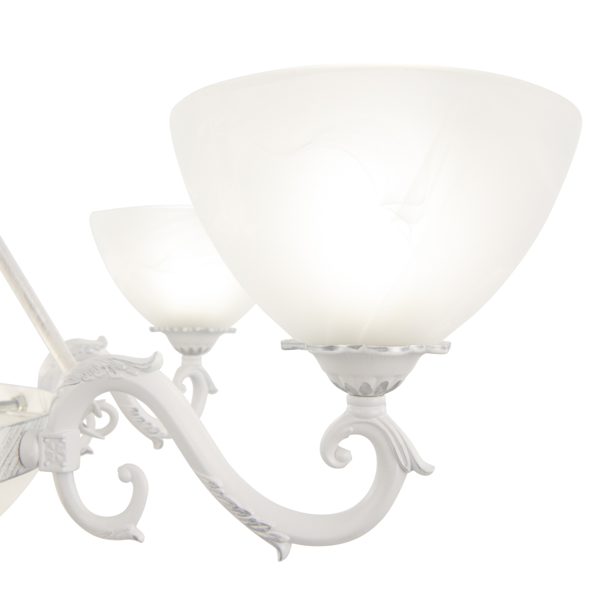 Люстра с плафонами 340518/6-3 WT+SL Arte Milano