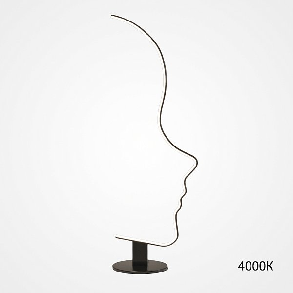 Торшер DAFNE Black 4000К by ImperiumLoft