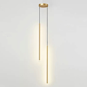 Подвесной светильник LYNNE B DUO Brass by ImperiumLoft