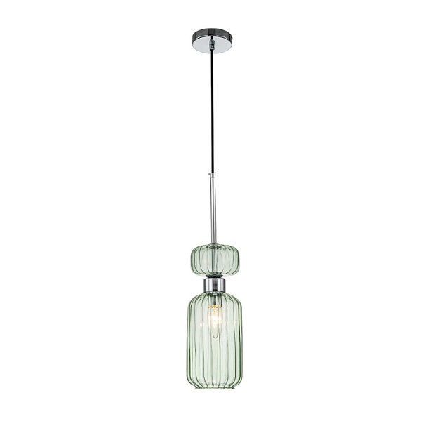 Подвесной светильник Escada 1141/1S Chrome/Green