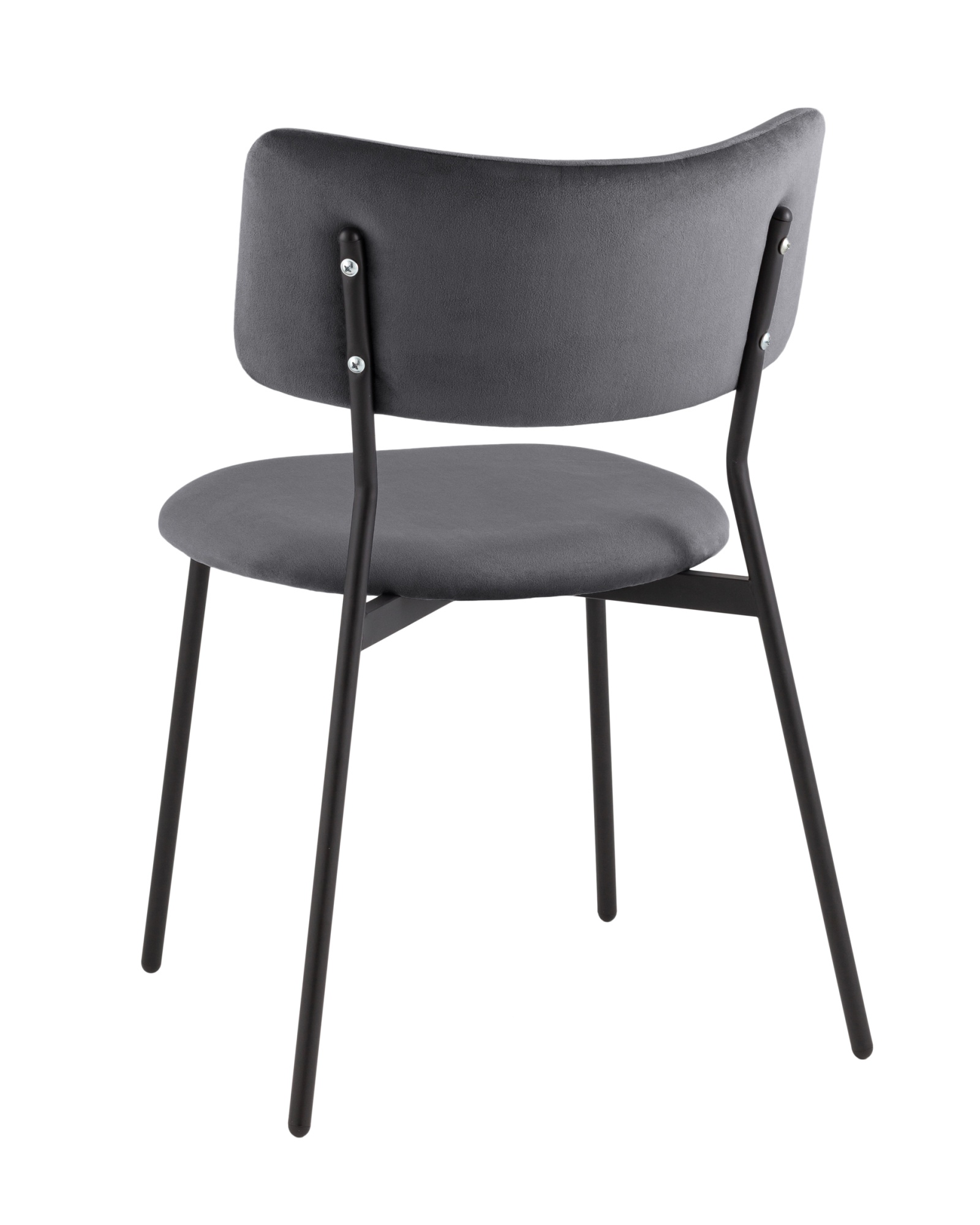 Стул Амелия велюр темно-серый Stool Group