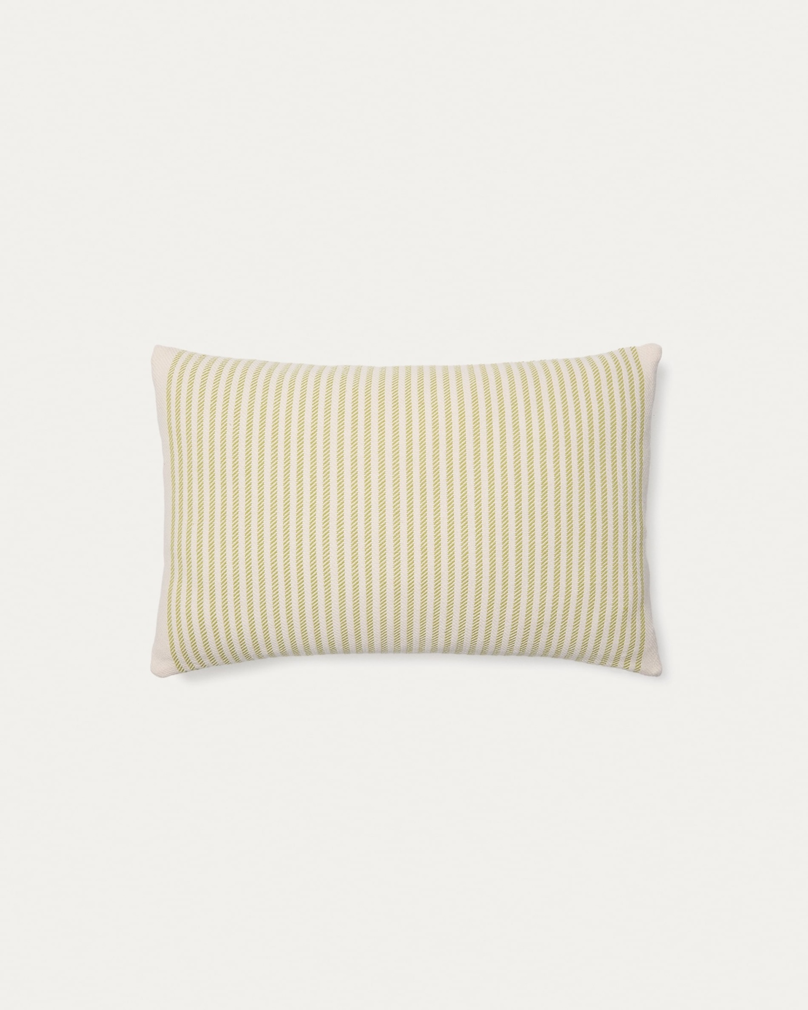 Чехол для подушки Lioris из хлопка в зеленую полоску 60 x 40 см La Forma (ex Julia Grup)