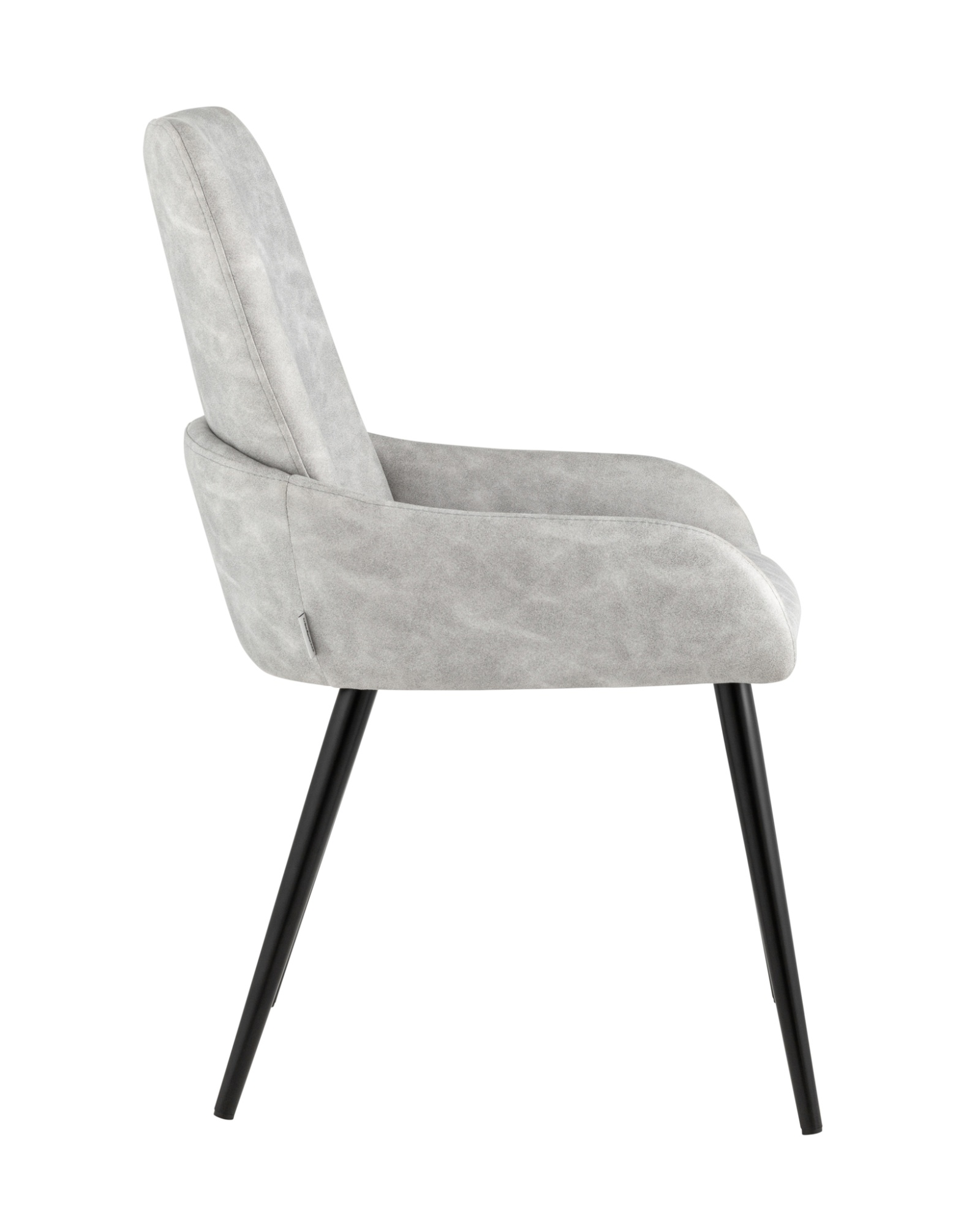 Стул Мюнхен искусственная замша светло-серый Stool Group