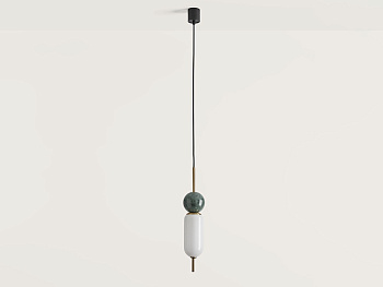 Подвес Anet золотой - зеленый мрамор Aromas del Campo