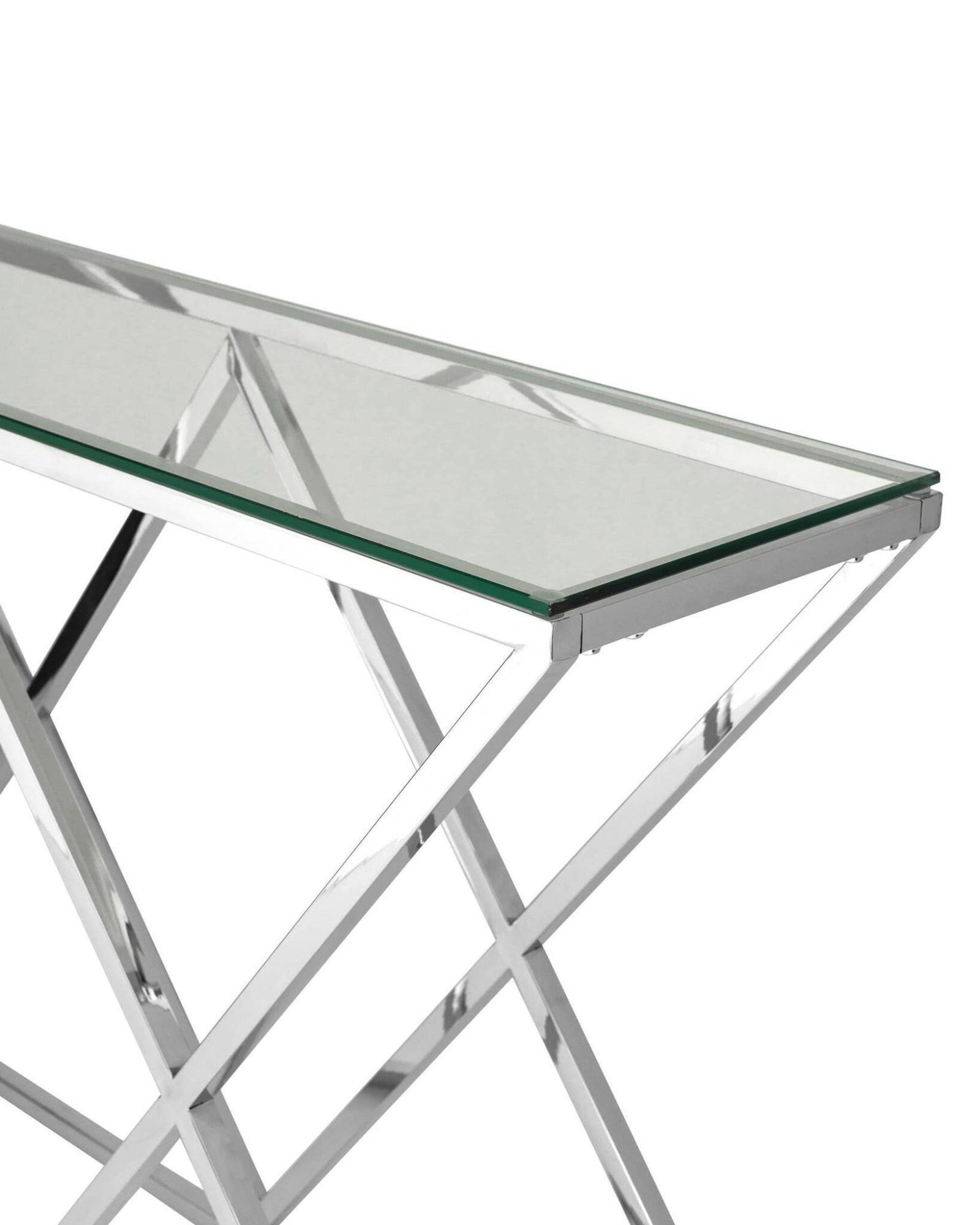 Консоль ИНСИГНИЯ 115*30 серебро Stool Group