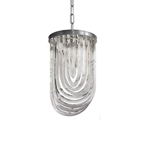 Подвесной светильник Delight Collection Murano L1 chrome