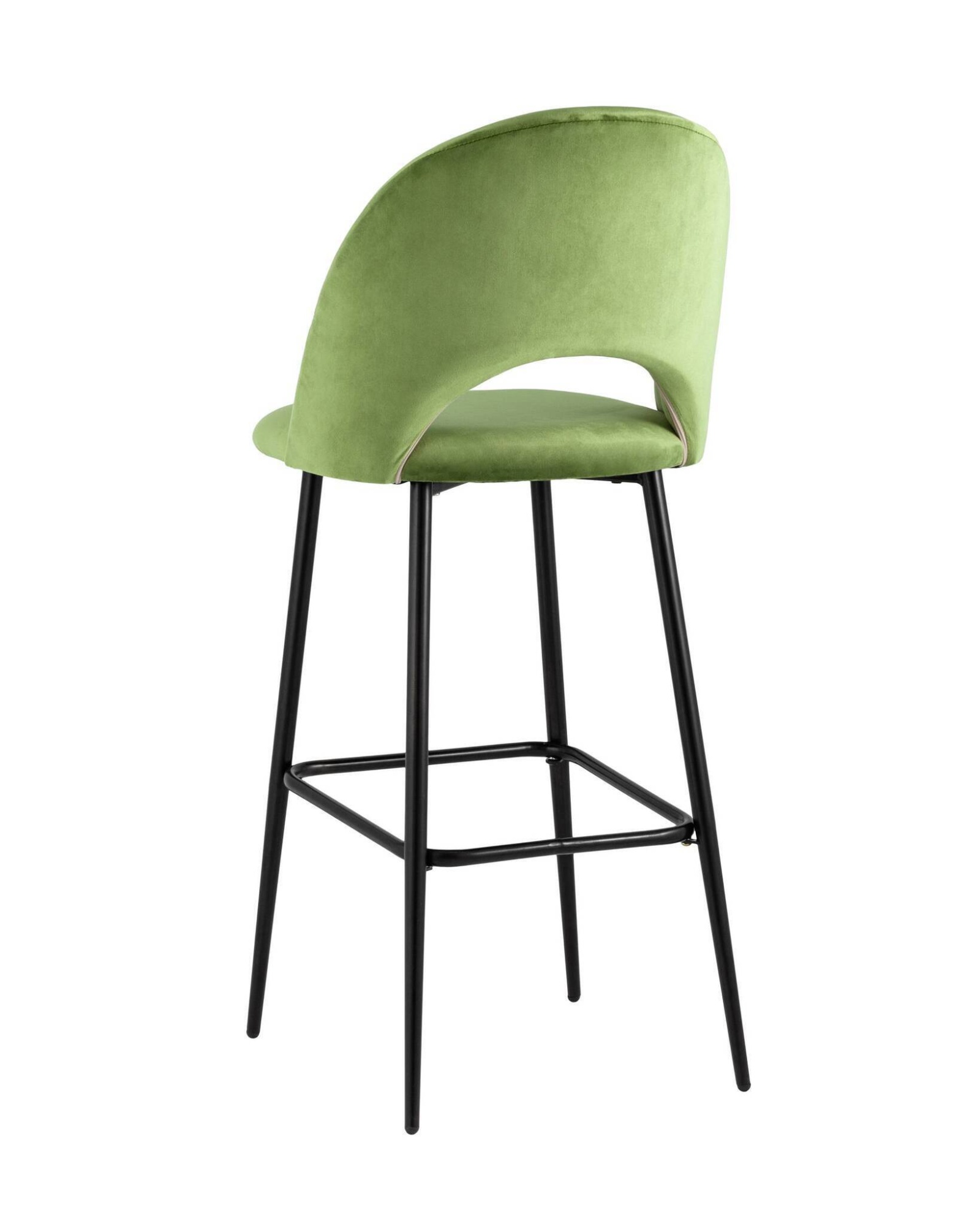 Стул барный Меган велюр травяной Stool Group