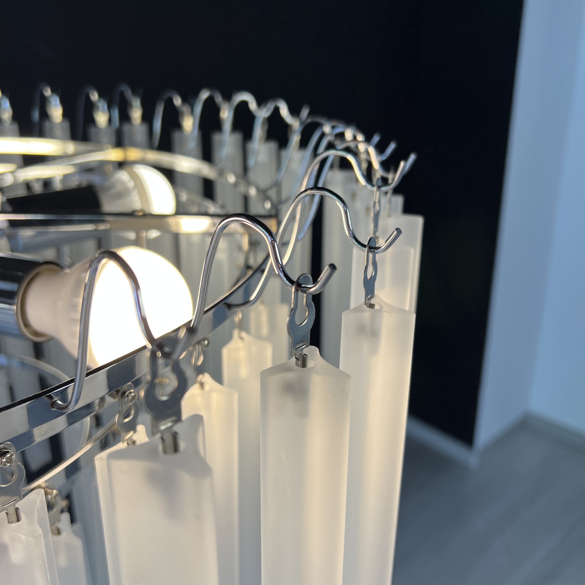 Люстра Eich Chandelier Nova 9 D65 Nickel By Imperiumloft