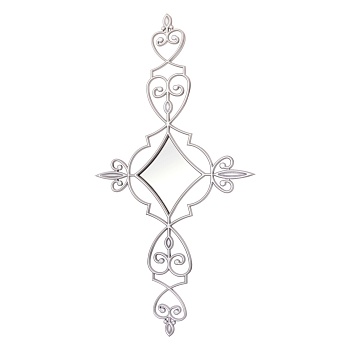 Зеркало BountyHome Lissman Silver mv410-silver