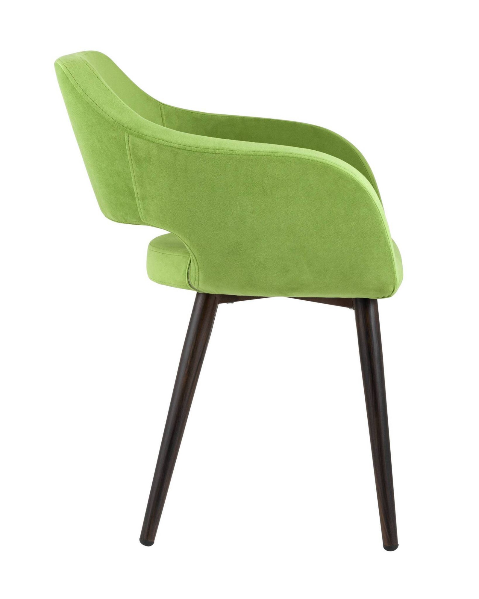 Стул с подлокотниками Саймон велюр травяной Stool Group