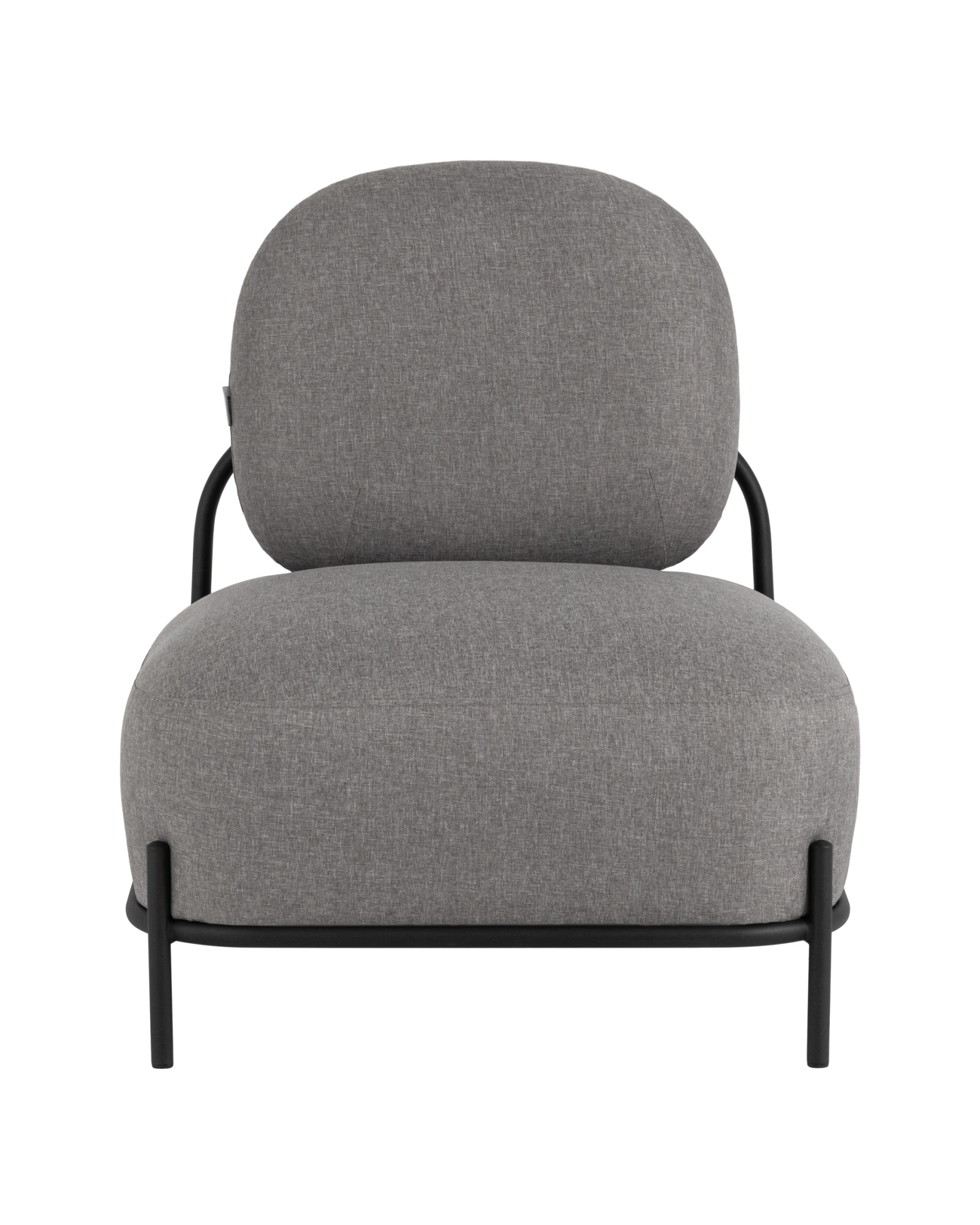 Кресло Стоун рогожка серый Stool Group