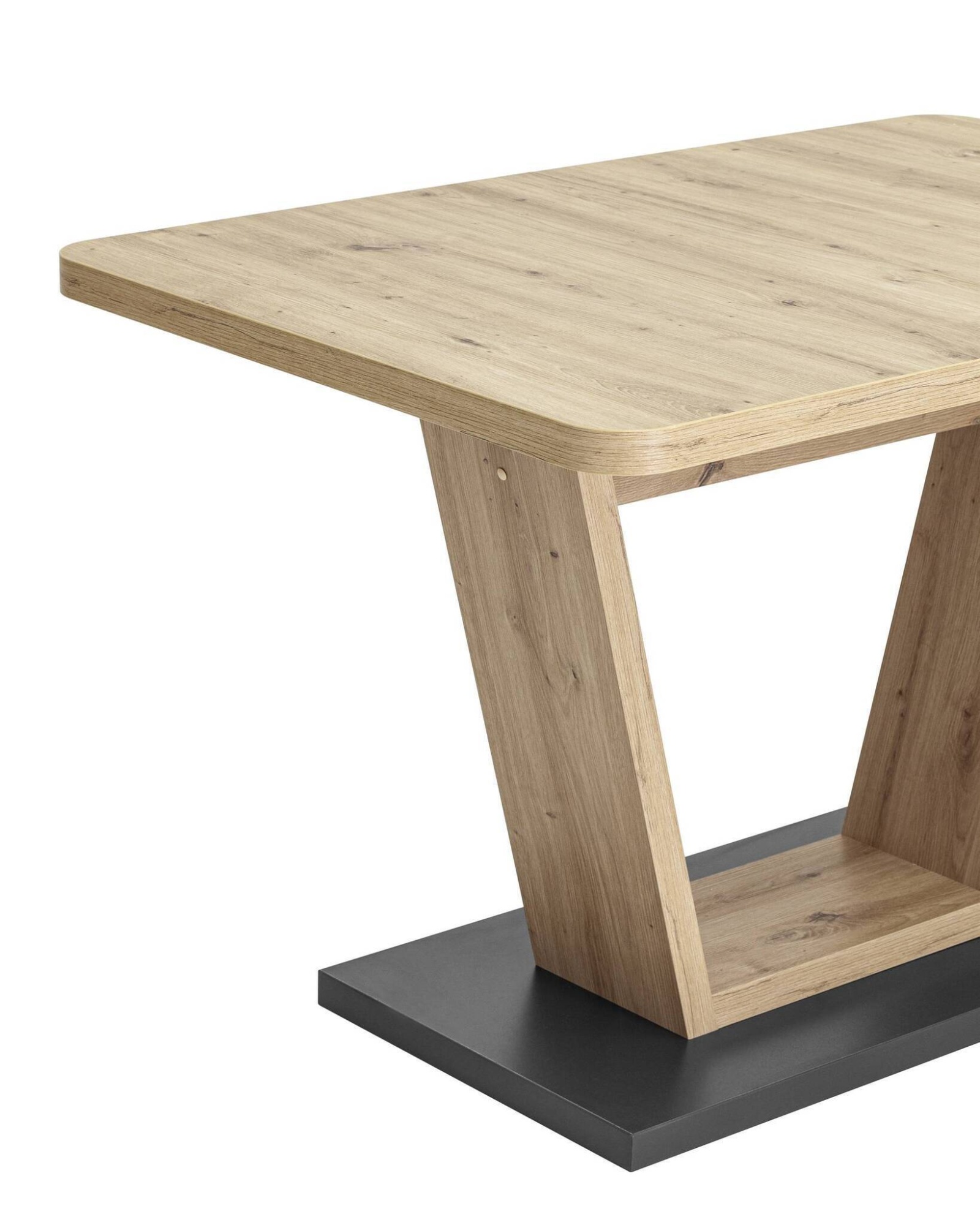 Стол Vector 120-160*80 дуб/графит Stool Group