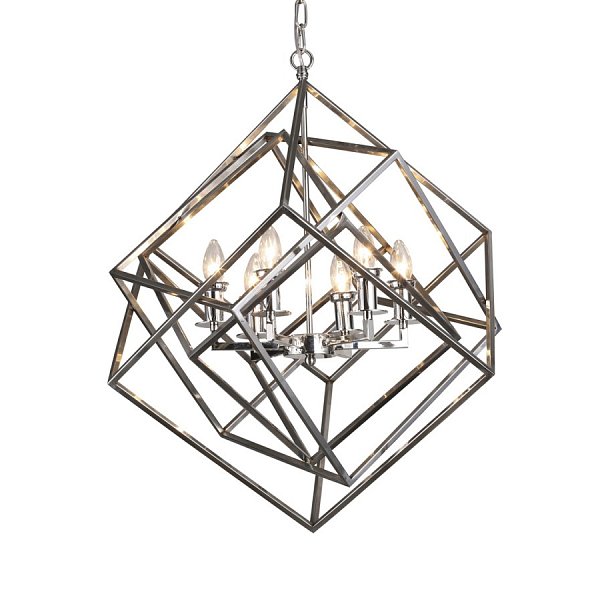 Люстра  Delight Collection Matrix 6 nickel