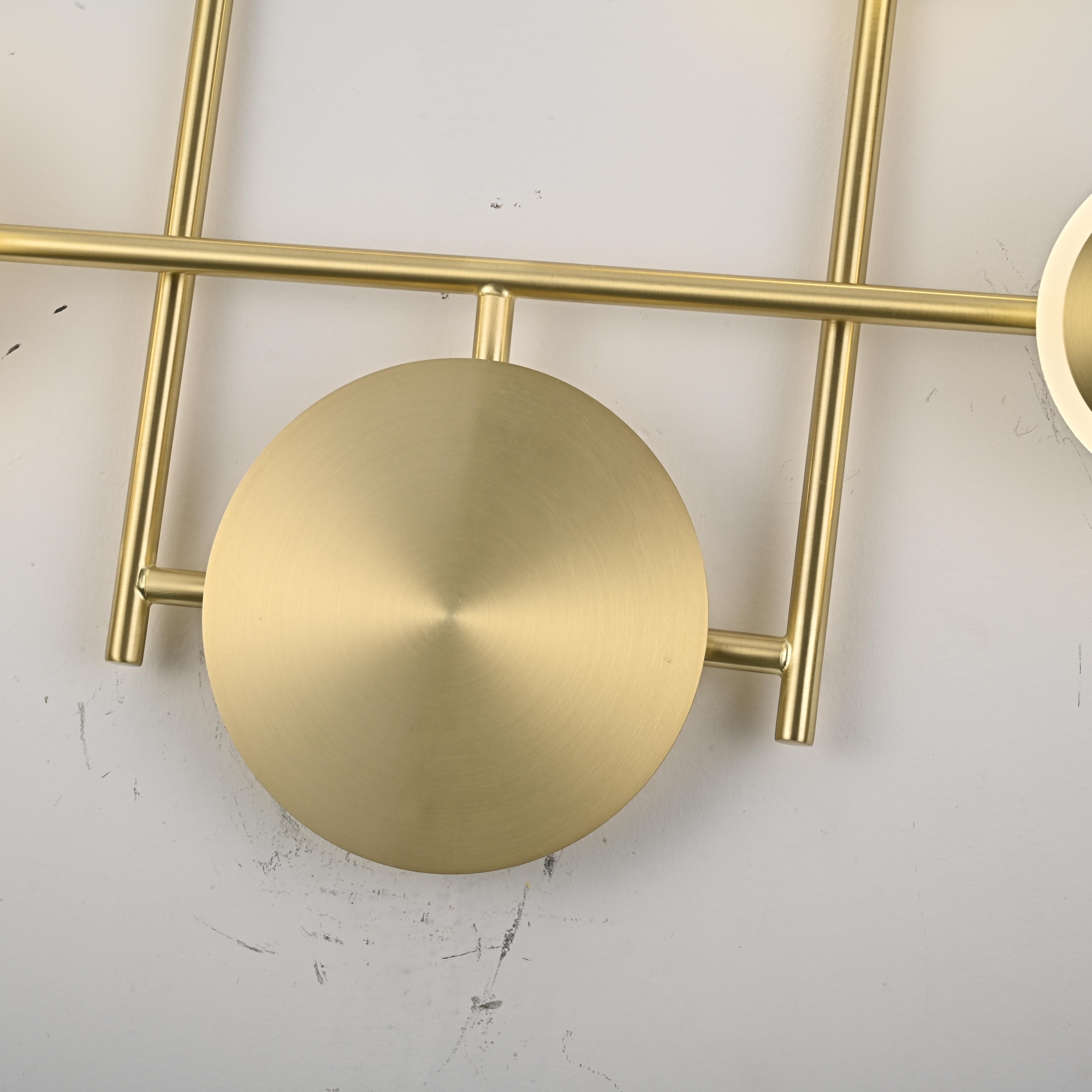 Настенный светильник ZINGY E Brass by ImperiumLoft