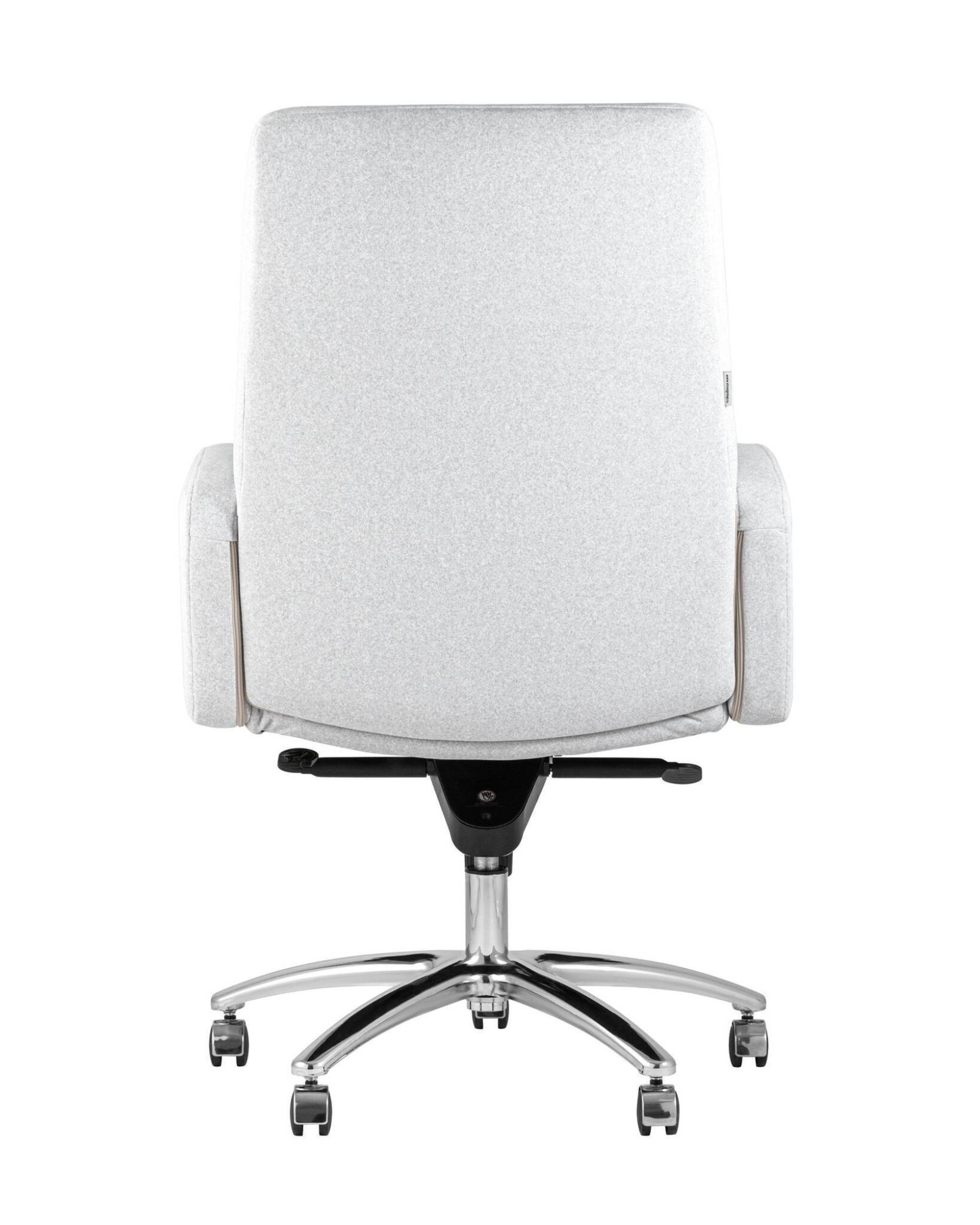 Кресло руководителя Лансет микровелюр светло-серый Stool Group