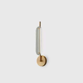 Бра CHIFFA B WALL H39 Brass by ImperiumLoft
