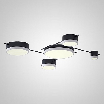 Потолочная люстра CHUTE E Black White by ImperiumLoft